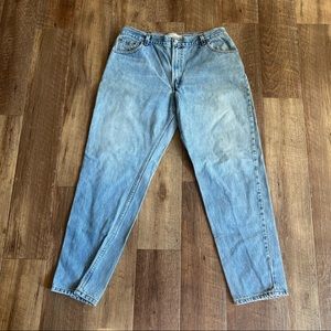 Vintage Levi’s 550 relaxed tapered mom jeans sz 16